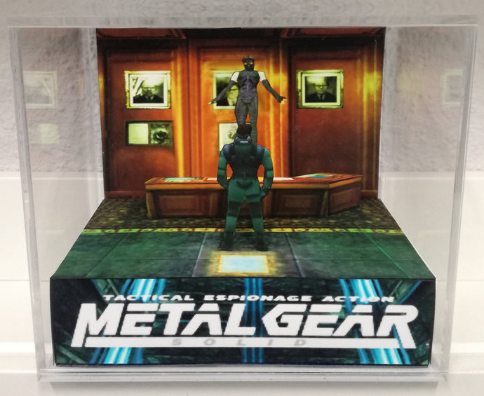 Metal Gear Solid Cubic Diorama