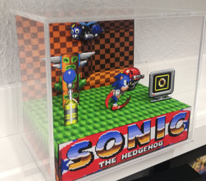 Sonic the Hedgehog Cubic Diorama