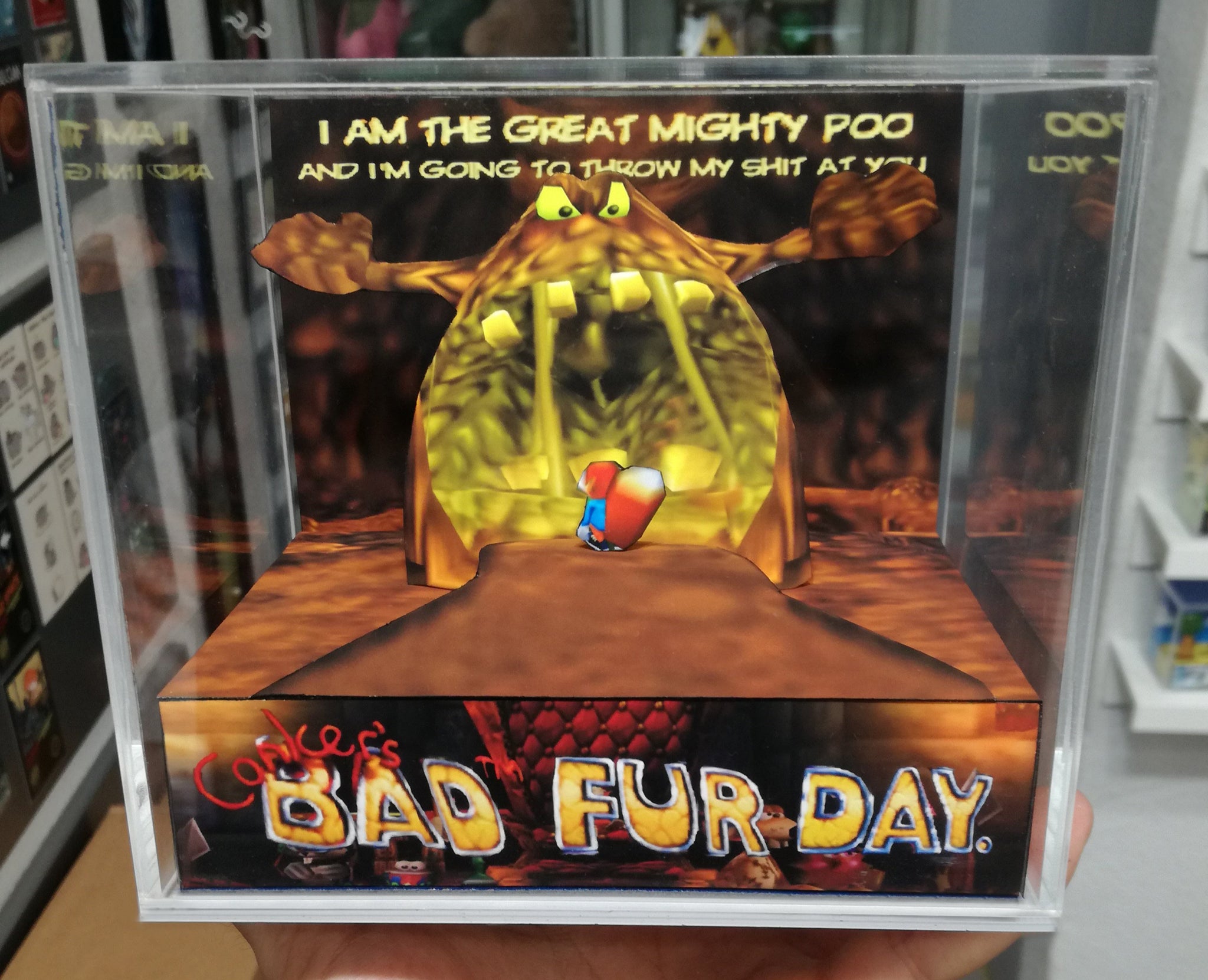 Conker´s Bad Fur Day Cubic Diorama – ARTS-MD