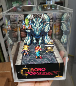 Chrono Trigger Tyranno and Azala Cubic Diorama