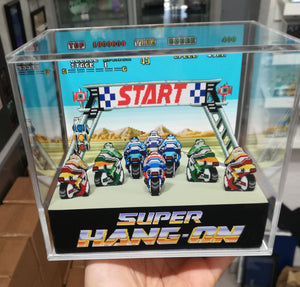 Super Hang-On Cubic Diorama