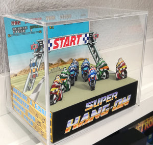 Super Hang-On Cubic Diorama