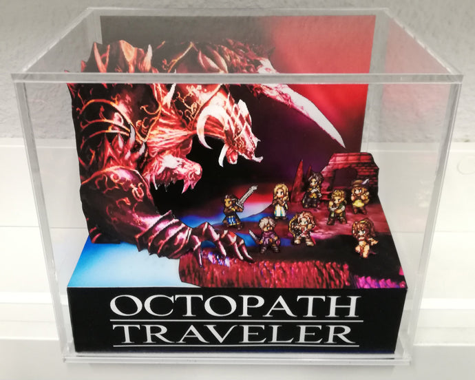 Octopath Traveler Galdera Cubic Diorama