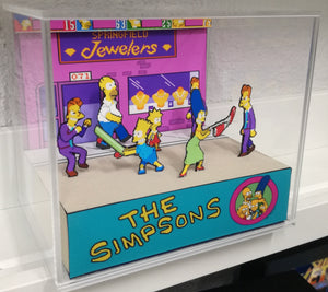 The Simpsons Arcade Cubic Diorama