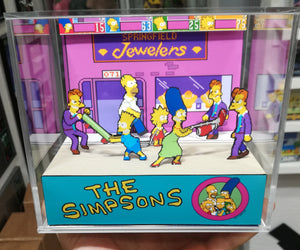 The Simpsons Arcade Cubic Diorama