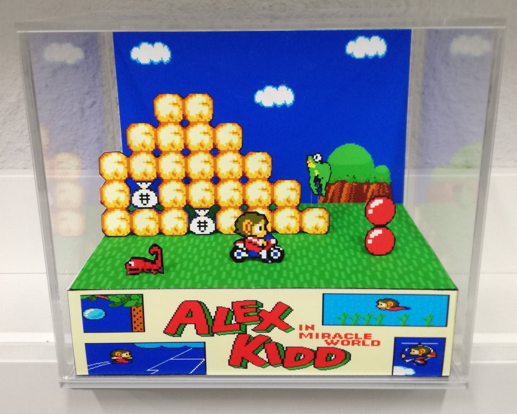 Alex Kidd in Miracle World Cubic Diorama