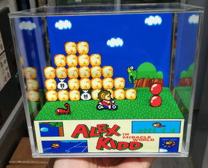 Alex Kidd in Miracle World Cubic Diorama