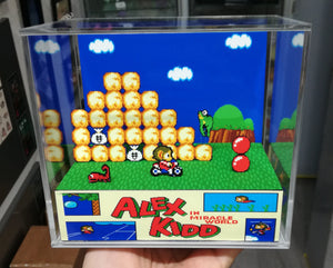 Alex Kidd in Miracle World Cubic Diorama