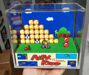 Alex Kidd in Miracle World Cubic Diorama