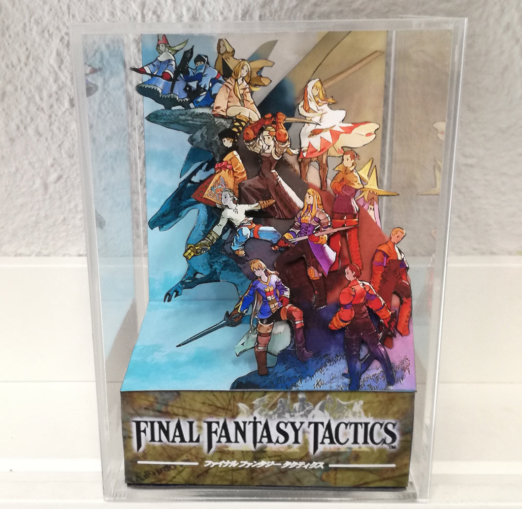 Final Fantasy Tactics Cover Cubic Diorama