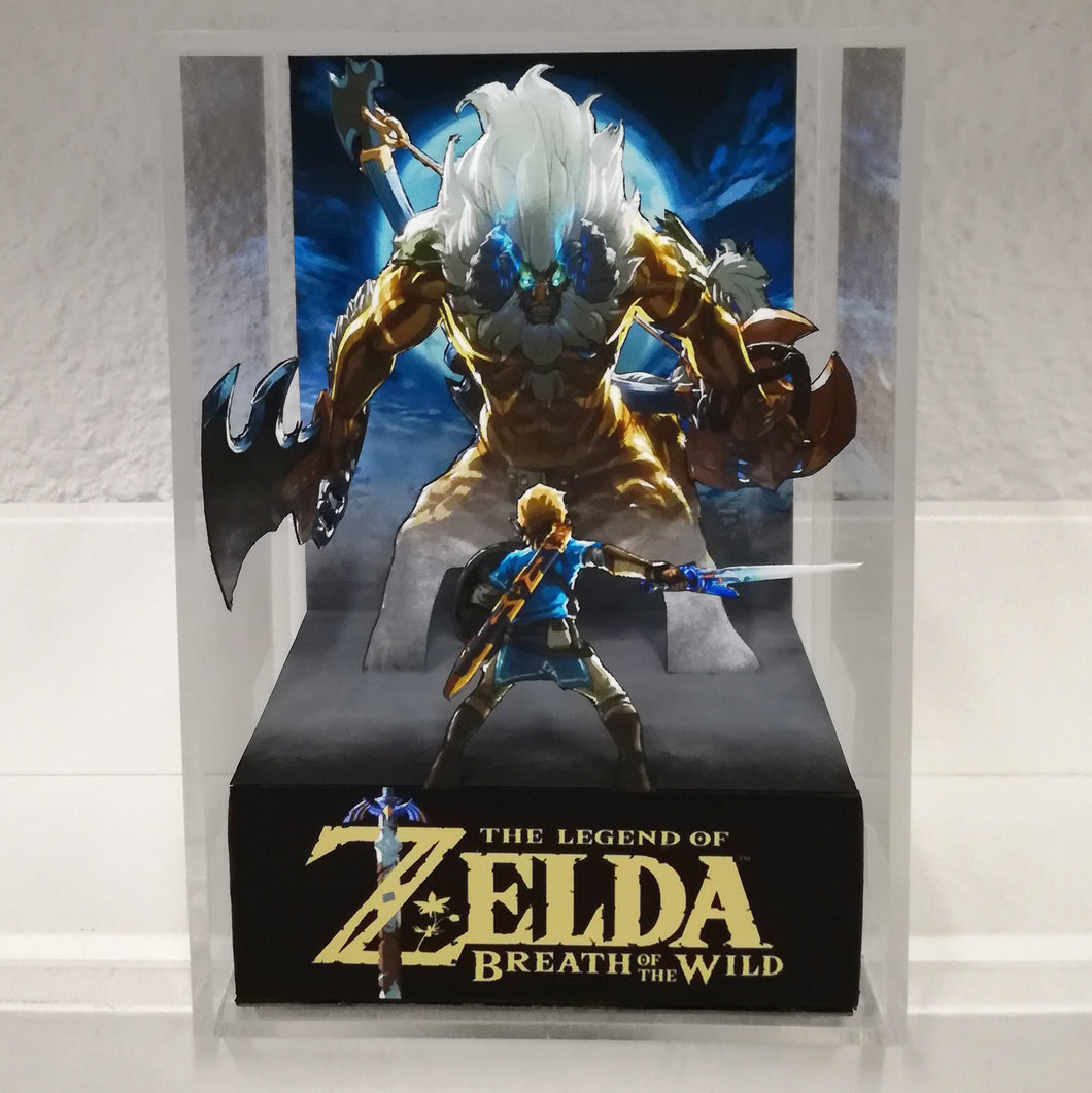 Zelda Breath of the Wild Lynel Cubic Diorama