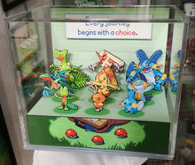 Load image into Gallery viewer, Pokemon Ruby/Sapphire Evolutions Cubic Diorama