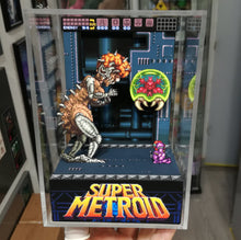 Load image into Gallery viewer, Super Metroid Mother Brain Cubic Diorama