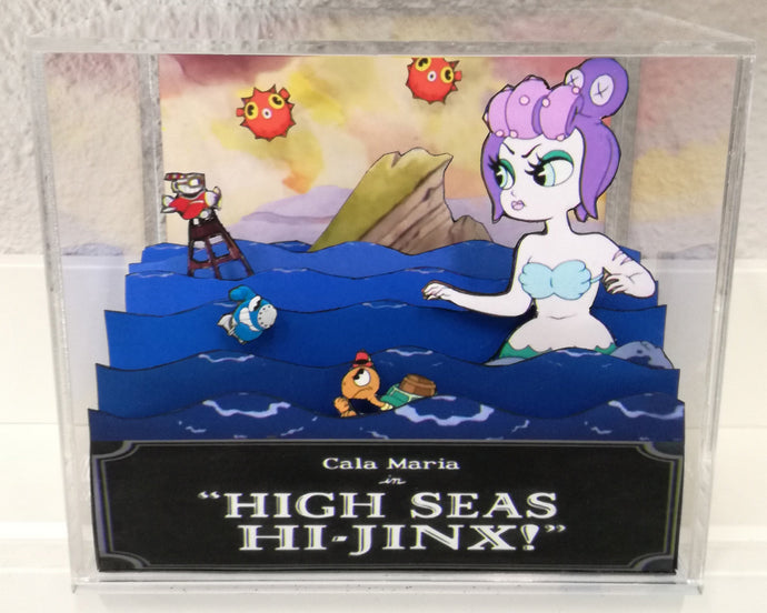 Cuphead Cala Maria Cubic Diorama