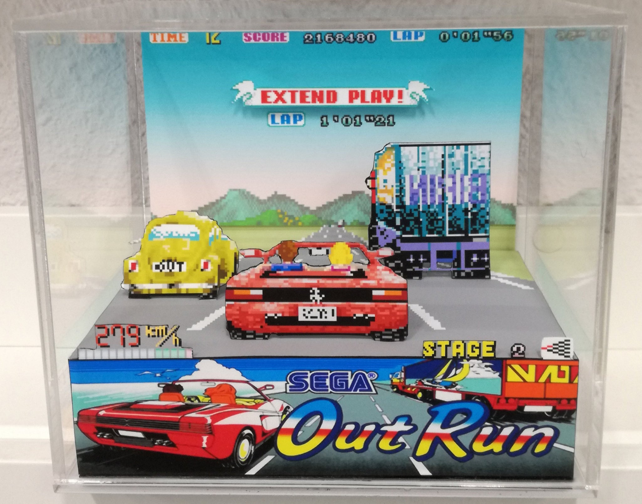 Outrun Cubic Diorama – ARTS-MD