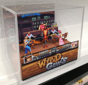 Wild Guns Cubic Diorama