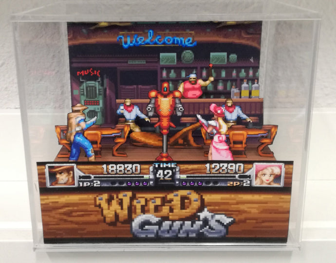 Wild Guns Cubic Diorama