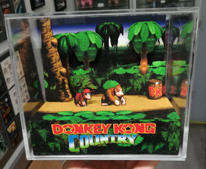 Donkey Kong Country 1 Cubic Diorama