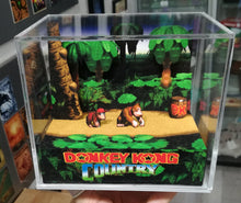 Load image into Gallery viewer, Donkey Kong Country 1 Cubic Diorama