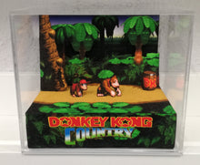 Load image into Gallery viewer, Donkey Kong Country 1 Cubic Diorama