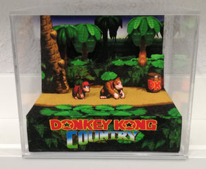 Donkey Kong Country 1 Cubic Diorama