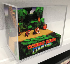 Donkey Kong Country 1 Cubic Diorama