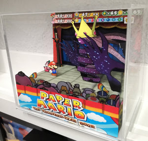 Paper Mario: The Thousand Year Door Shadow Queen Cubic Diorama