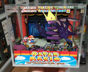 Paper Mario: The Thousand Year Door Shadow Queen Cubic Diorama