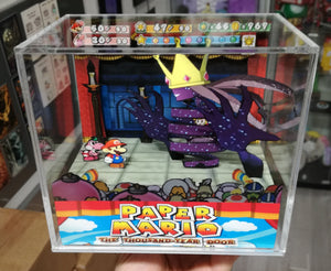 Paper Mario: The Thousand Year Door Shadow Queen Cubic Diorama