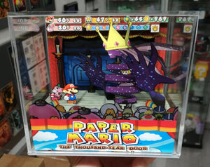 Paper Mario: The Thousand Year Door Shadow Queen Cubic Diorama