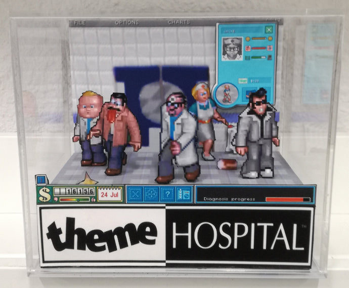 Theme Hospital Cubic Diorama