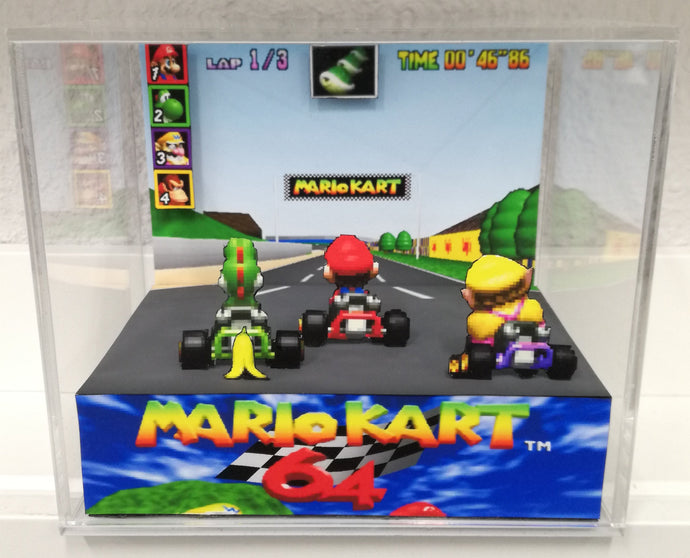 Mario Kart 64 Cubic Diorama