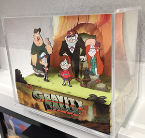 Gravity Falls Cubic Diorama