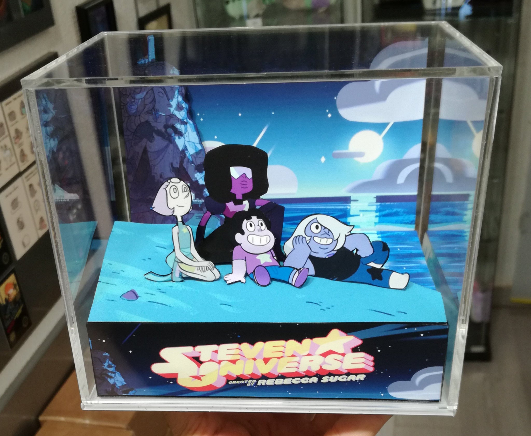 steven universe trading card binder Steven Universe Cubic Diorama – ARTS-MD