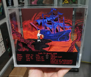 Monkey Island Hell Cubic Diorama