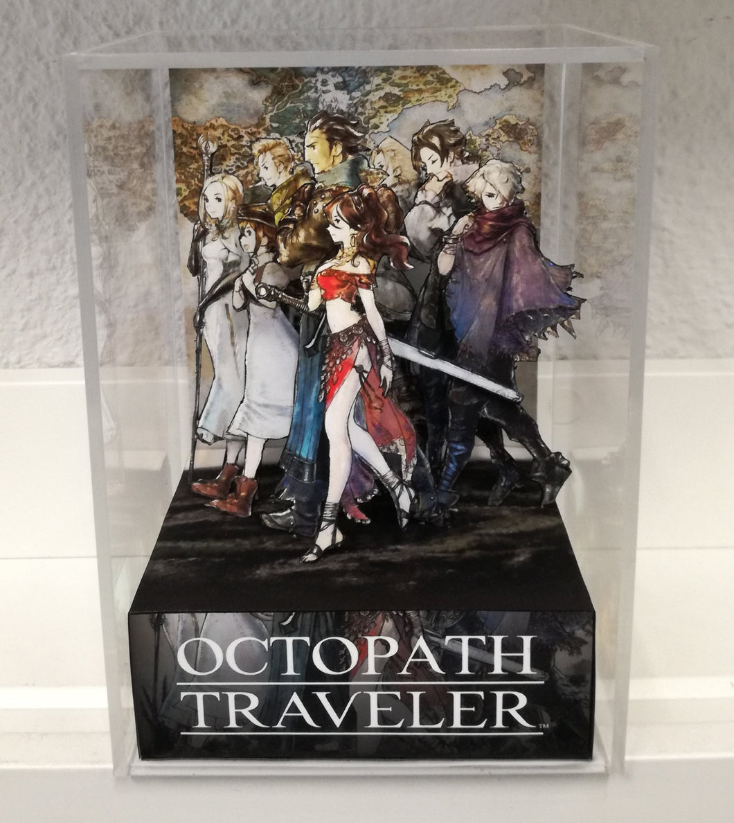 Octopath Traveler Cover Cubic Diorama