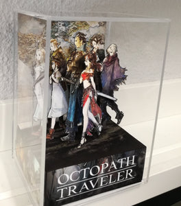 Octopath Traveler Cover Cubic Diorama