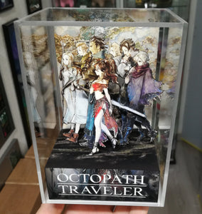 Octopath Traveler Cover Cubic Diorama