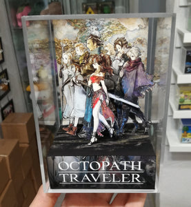 Octopath Traveler Cover Cubic Diorama