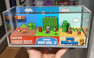 Super Mario Bros NES Games Panoramic Cube