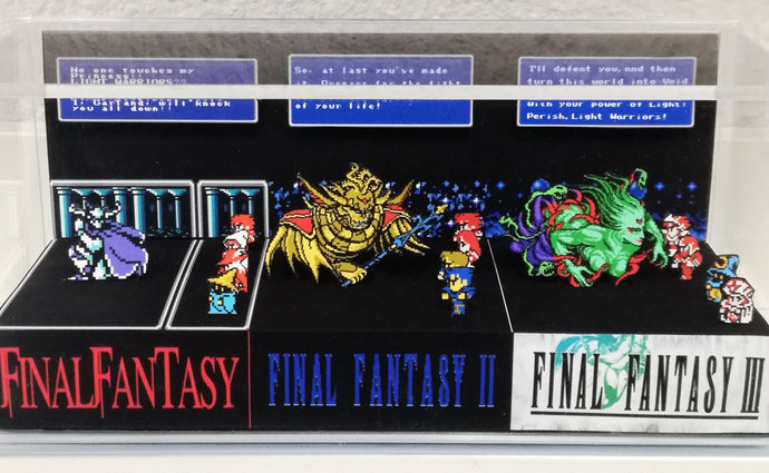 Final Fantasy NES Games Panoramic Cube