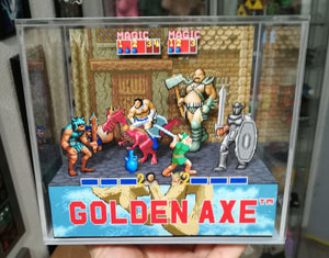 Golden Axe Cubic Diorama