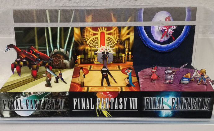 Final Fantasy PSX Games Panoramic Cube