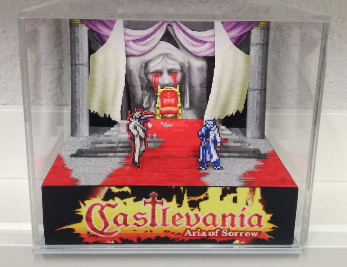 Castlevania Aria of Sorrow Graham Cubic Diorama