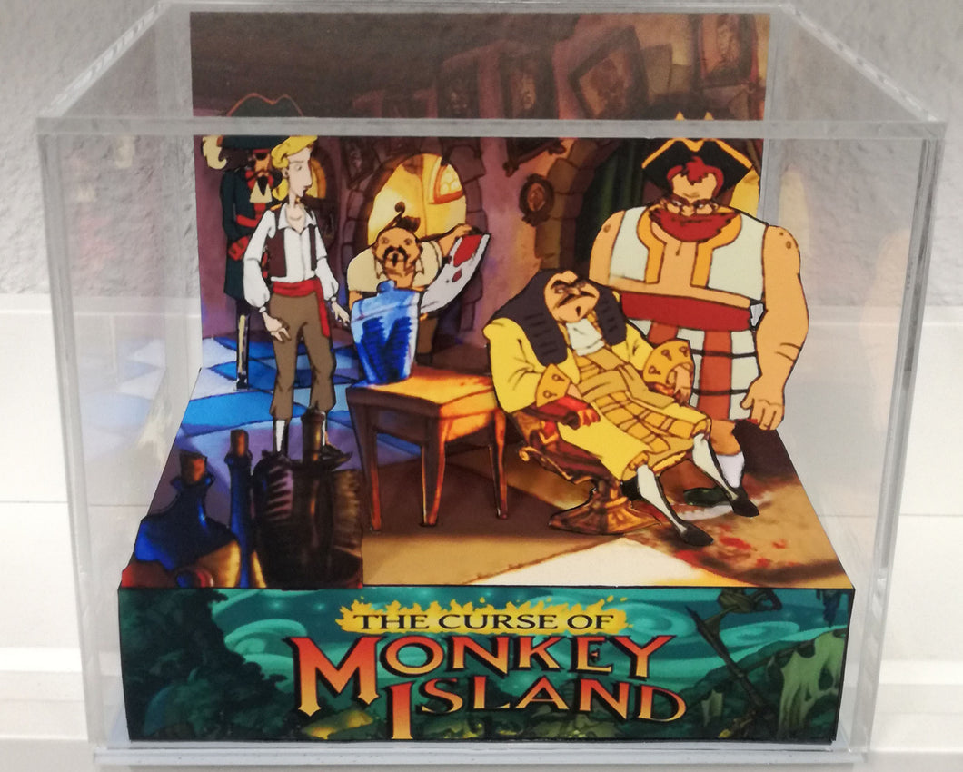 Monkey Island 3 Cubic Diorama