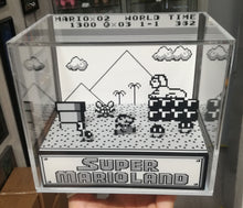 Load image into Gallery viewer, Super Mario Land Cubic Diorama