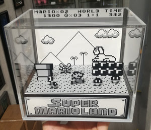 Super Mario Land Cubic Diorama