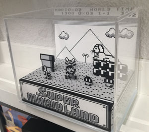 Super Mario Land Cubic Diorama