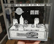 Load image into Gallery viewer, Super Mario Land 2 Cubic Diorama