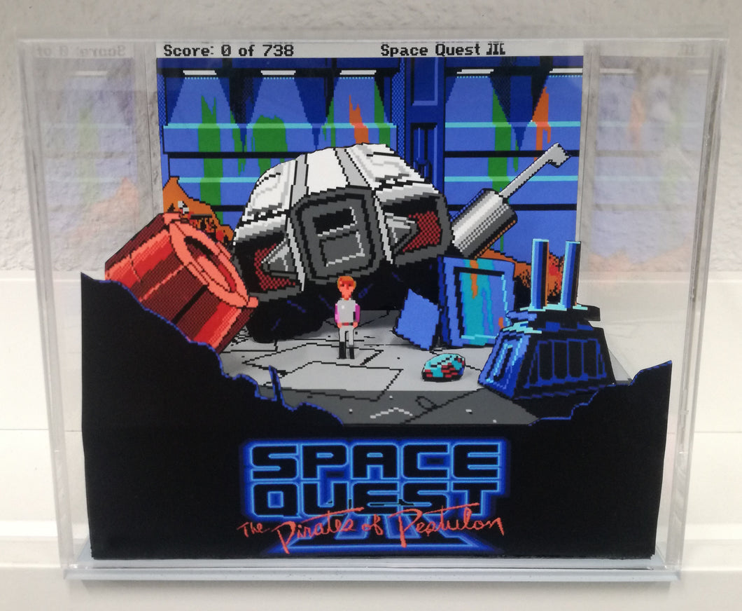 Space Quest III Cubic Diorama